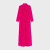 Robe en crêpe de soie acétate