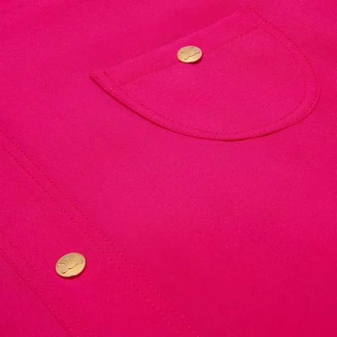 Robe en crêpe de soie acétate