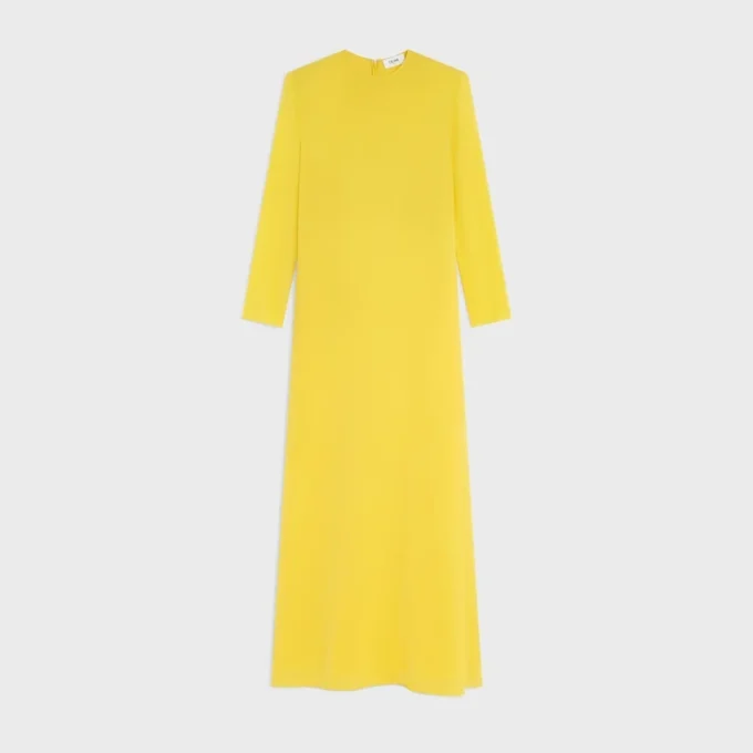 Robe en georgette de soie Robe en georgette de soie