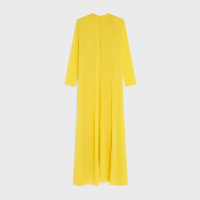 Robe en georgette de soie Robe en georgette de soie