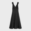 Robe en laine et cady de soie Robe en laine et cady de soie