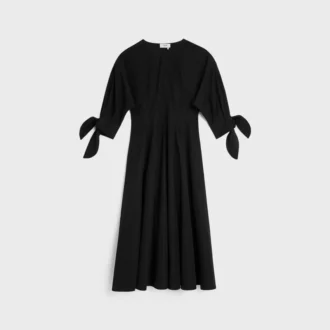 Robe en popeline de coton