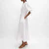 Robe en popeline de coton