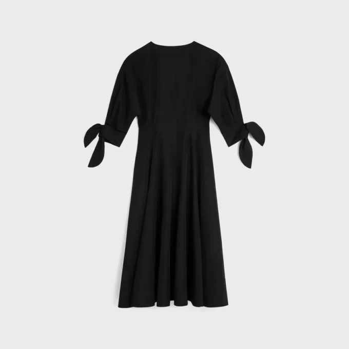 Robe en popeline de coton