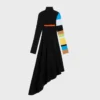 Robe en viscose double face