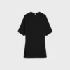 Robe portefeuille en cady