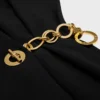 Robe portefeuille en cady