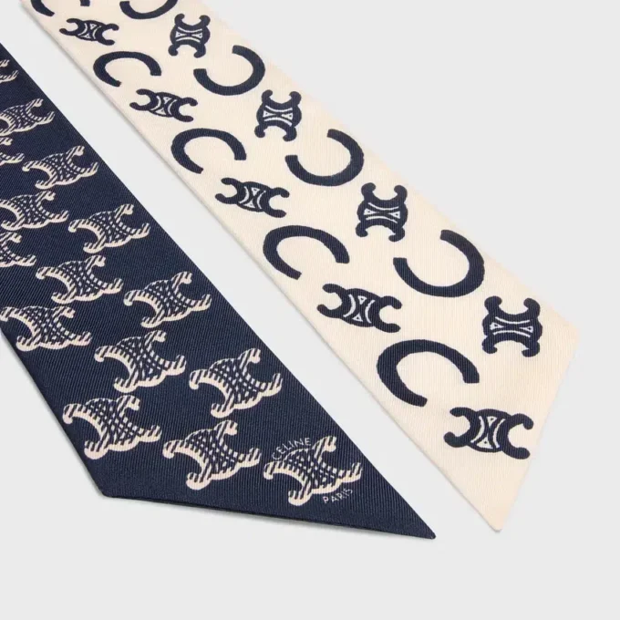 Ruban en twill de soie