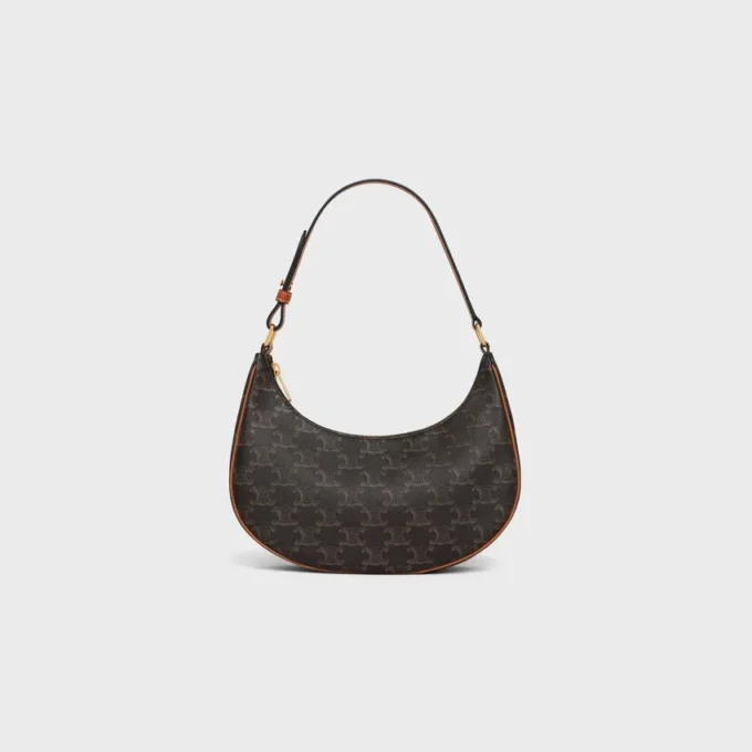Sac Ava en toile Triomphe Canvas et cuir de veau