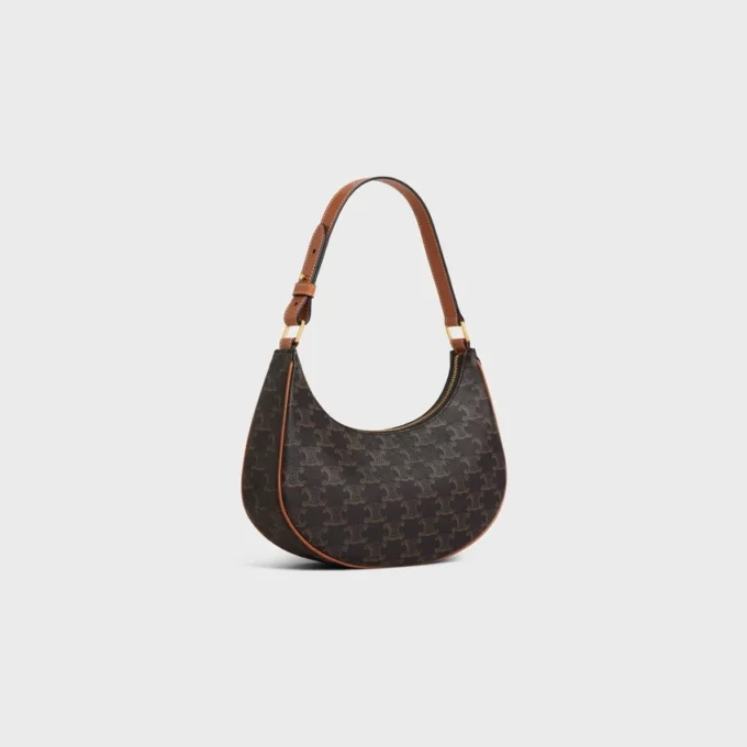 Sac Ava en toile Triomphe Canvas et cuir de veau
