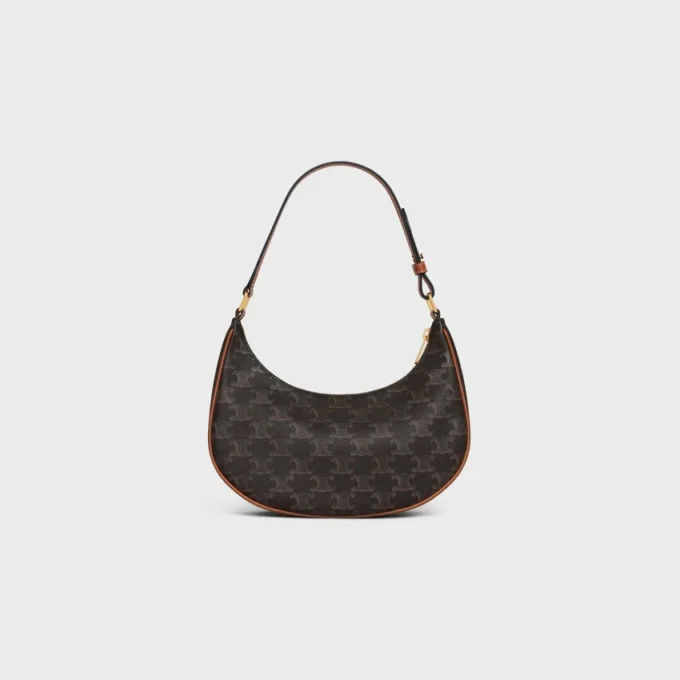 Sac Ava en toile Triomphe Canvas et cuir de veau