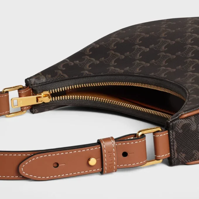 Sac Ava en toile Triomphe Canvas et cuir de veau