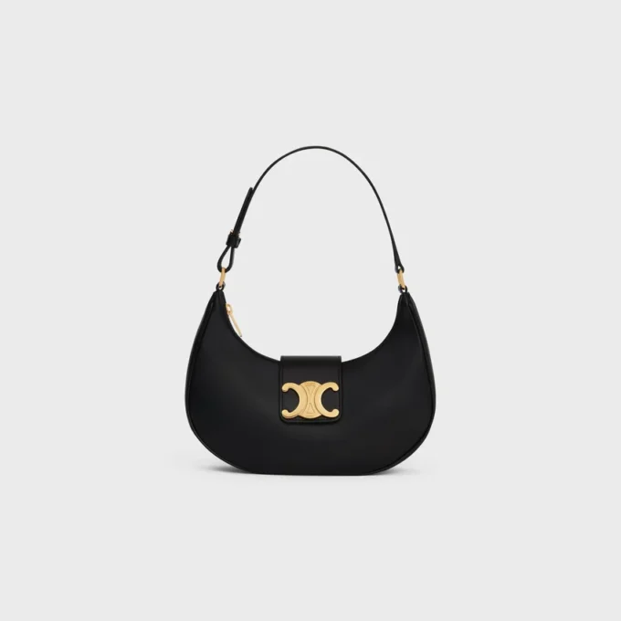 Sac Ava Triomphe moyen en cuir de veau lisse