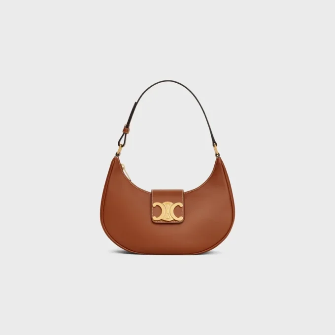 Sac Ava Triomphe moyen en cuir de veau lisse