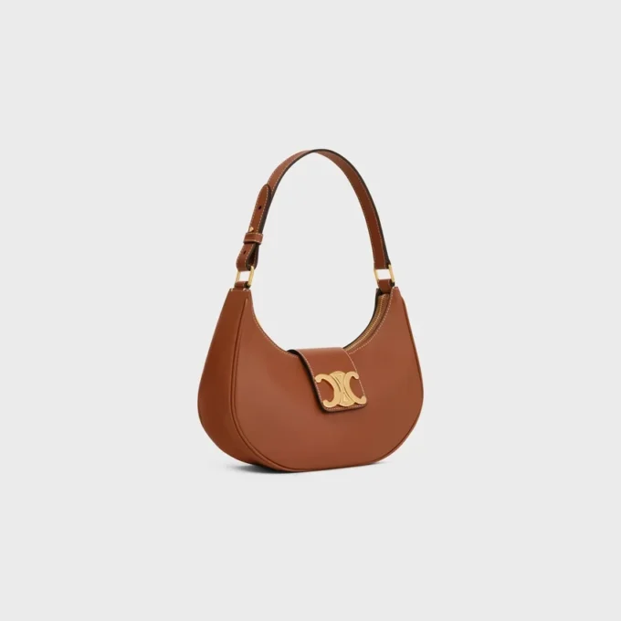 Sac Ava Triomphe moyen en cuir de veau lisse