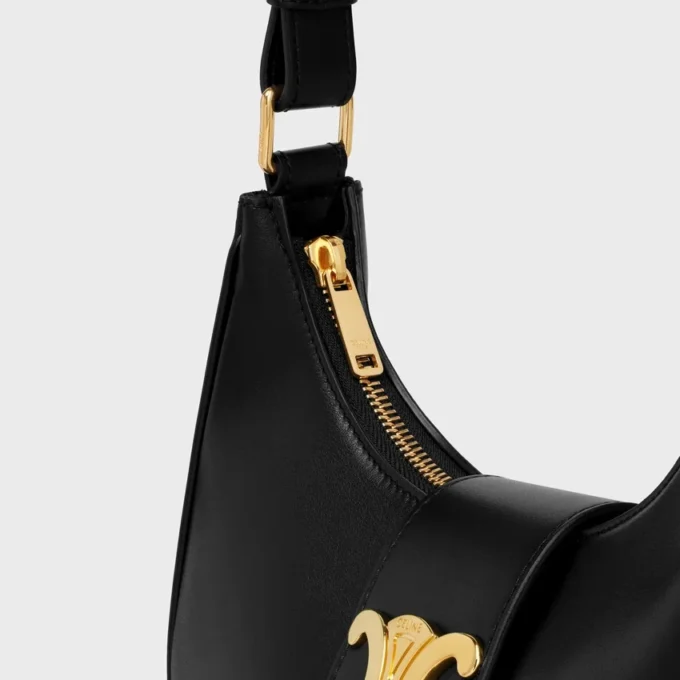 Sac Ava Triomphe moyen en cuir de veau lisse