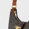 Sac Ava Triomphe moyen en Triomphe Canvas et cuir de veau