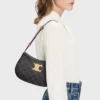 Sac Ava Triomphe moyen en Triomphe Canvas et cuir de veau