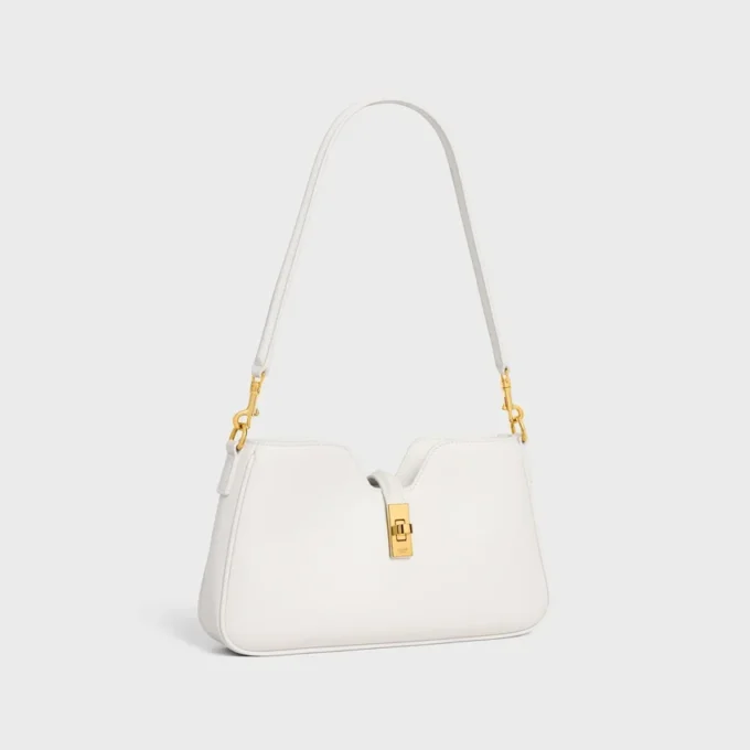 Sac à bandoulière Camille 16 Soft en cuir de veau lisse