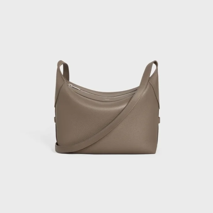 Sac à bandoulière Harry en cuir de veau grainé