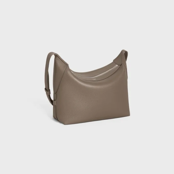 Sac à bandoulière Harry en cuir de veau grainé