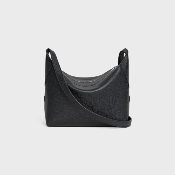 Sac à bandoulière Harry en cuir de veau grainé