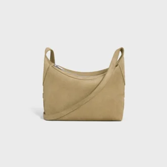 Sac à bandoulière Harry en cuir de veau suédé