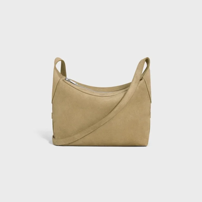 Sac à bandoulière Harry en cuir de veau suédé Sac à bandoulière Harry en cuir de veau suédé