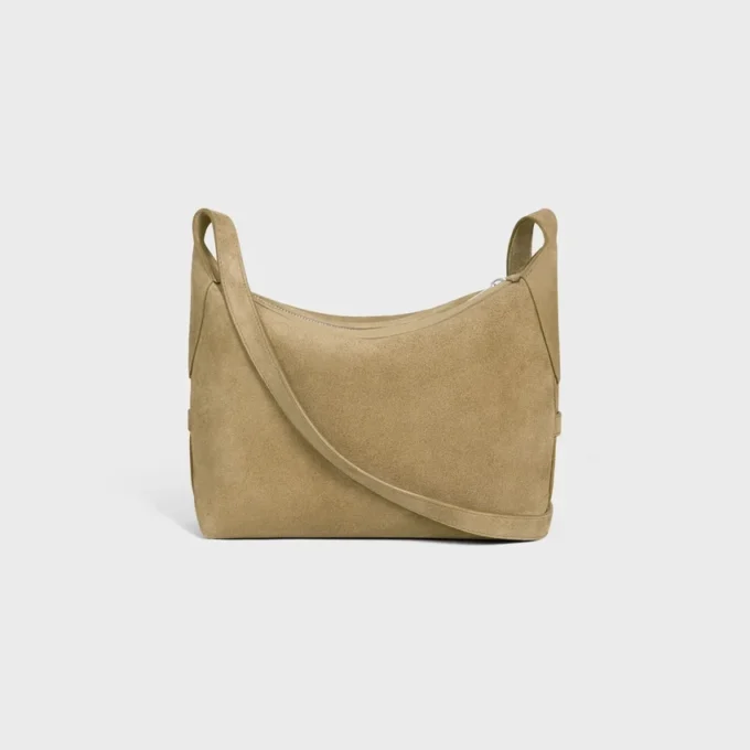 Sac à bandoulière Harry en cuir de veau suédé Sac à bandoulière Harry en cuir de veau suédé