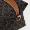 Sac à bandoulière Take Away en Triomphe Canvas et cuir de veau