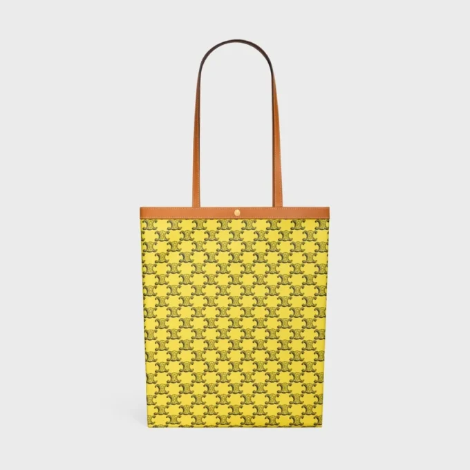 Sac cabas plat moyen en Triomphe Canvas