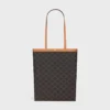 Sac cabas plat moyen en Triomphe Canvas