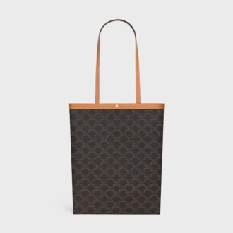 Sac cabas plat moyen en Triomphe Canvas