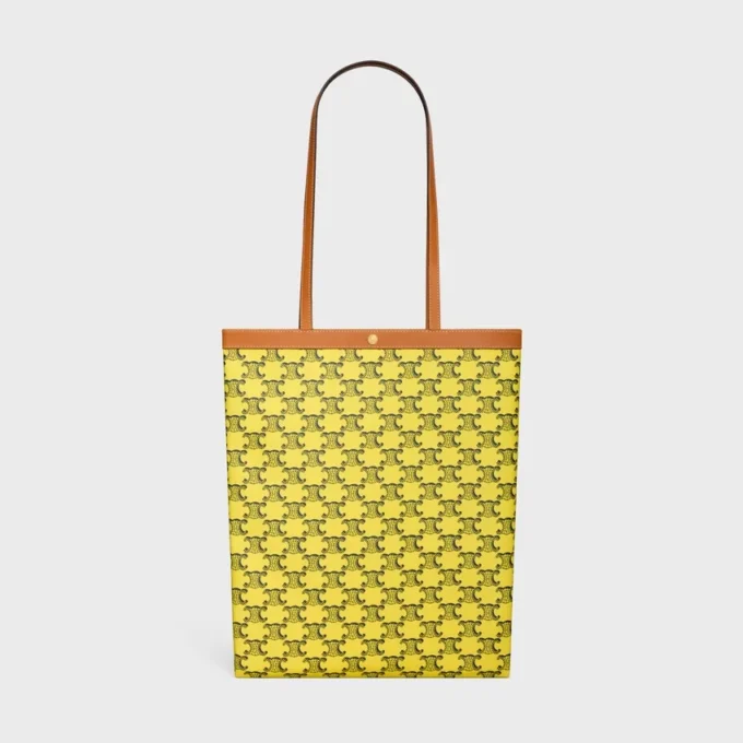 Sac cabas plat moyen en Triomphe Canvas