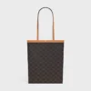 Sac cabas plat moyen en Triomphe Canvas