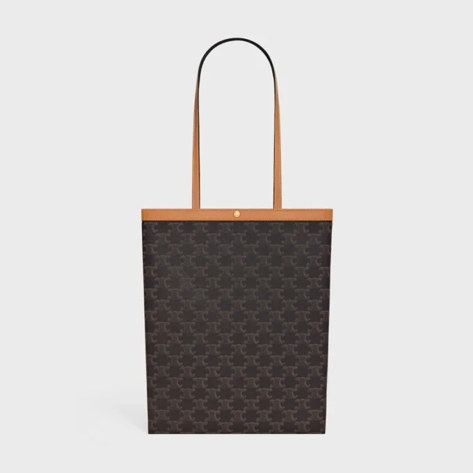 Sac cabas plat moyen en Triomphe Canvas