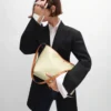 Sac cabas souple en Triomphe Canvas et cuir de veau
