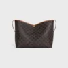 Sac cabas souple en Triomphe Canvas et cuir de veau