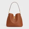 Sac Camille 16 Soft de taille moyenne en cuir de veau lisse