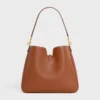 Sac Camille 16 Soft de taille moyenne en cuir de veau lisse