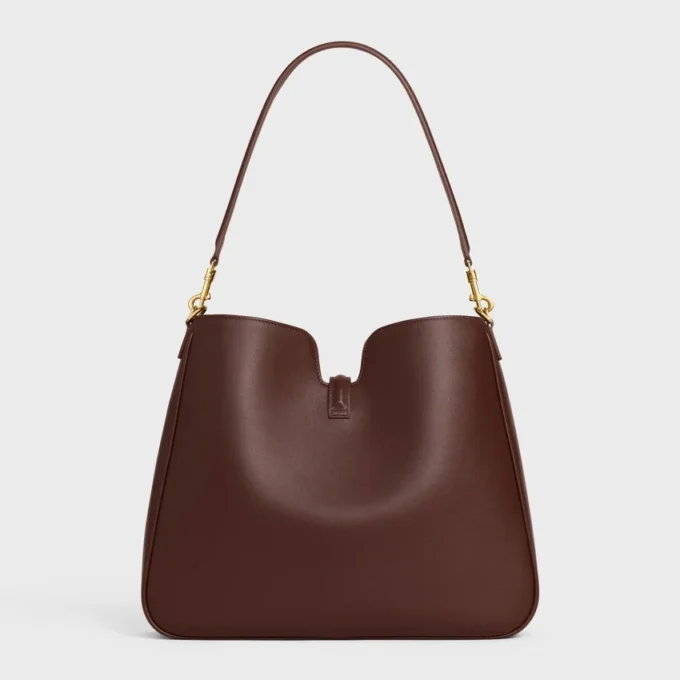 Sac Camille 16 Soft de taille moyenne en cuir de veau lisse
