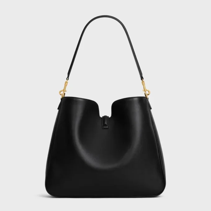 Sac Camille 16 Soft de taille moyenne en cuir de veau lisse