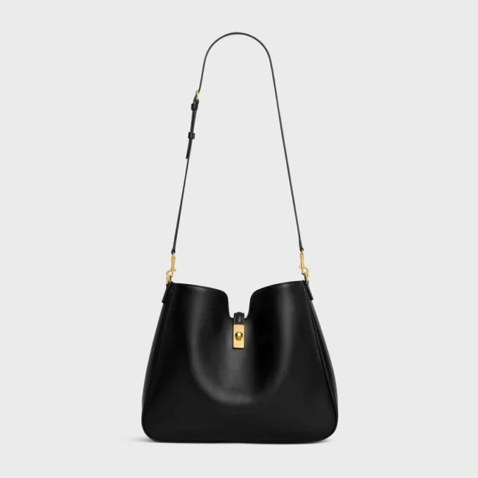 Sac Camille 16 Soft de taille moyenne en cuir de veau lisse