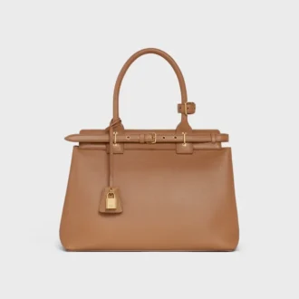 Sac CELINE Conti en cuir de veau grainé souple