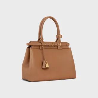 Sac CELINE Conti en cuir de veau grainé souple