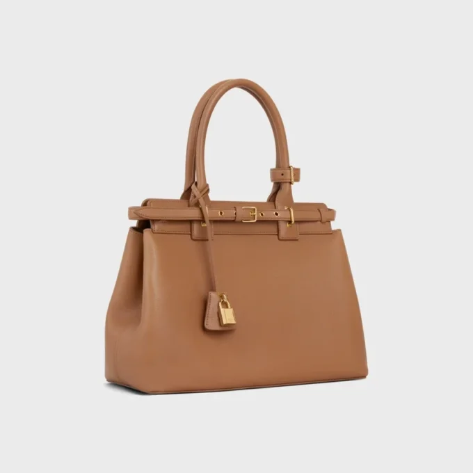 Sac CELINE Conti en cuir de veau grainé souple