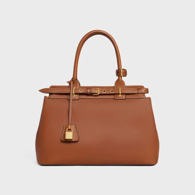 Sac CELINE Conti en cuir de veau naturel