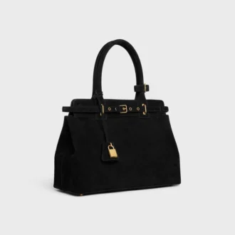 Sac CELINE Conti en cuir de veau suédé