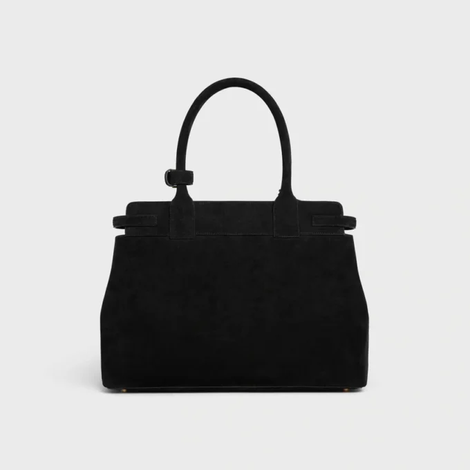 Sac CELINE Conti en cuir de veau suédé
