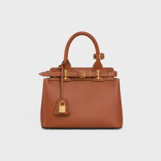 Sac CELINE Conti pour Teen en cuir de veau naturel